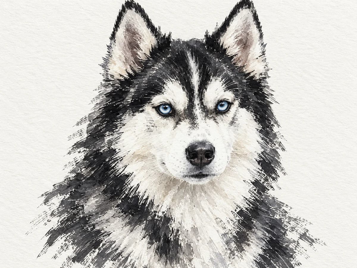Dry Brush style preview