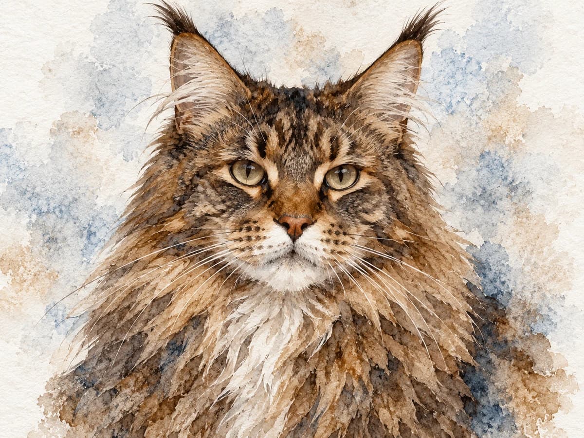 Granulating Watercolor style preview